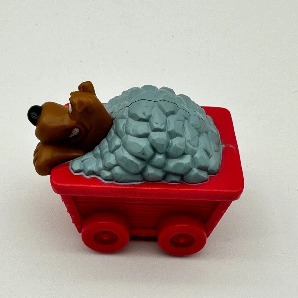 Scooby Doo Burger King Toy Coal Mine Cart Toy‎